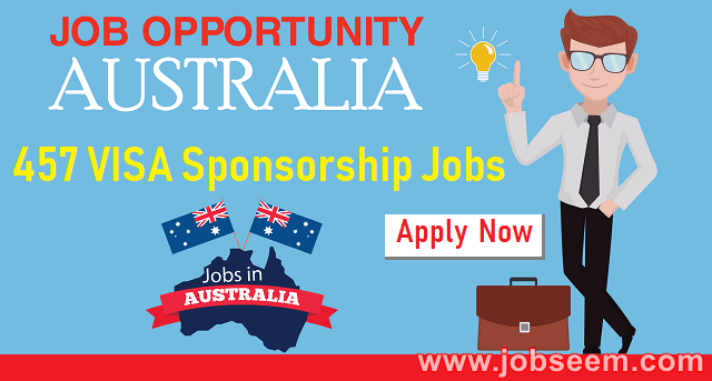 457 sponsored jobs in australia