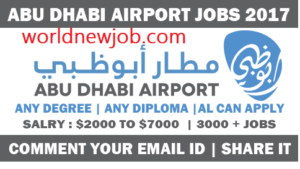 Abu Dhabi Airport Jobs Vacancies 2021
